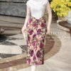 trắng phối họa tiết